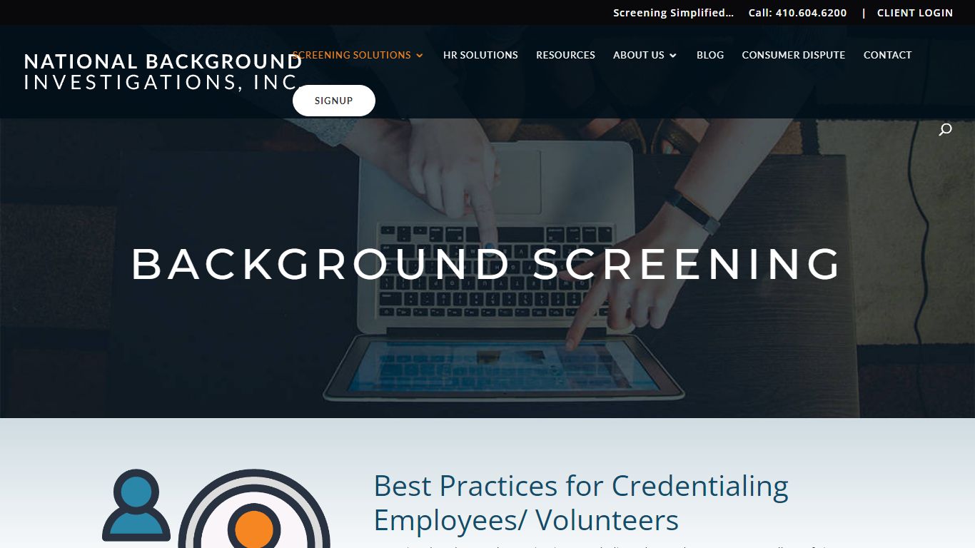 Background Screening - National Background Investigations
